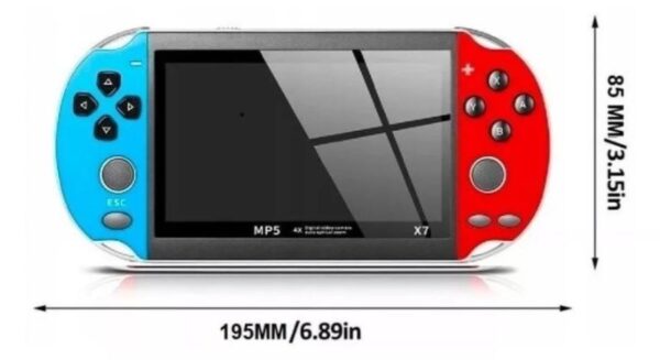 Reproductor Mp5 Generico Portatil Emulador Juegos Psp 4.3 - Imagen 2