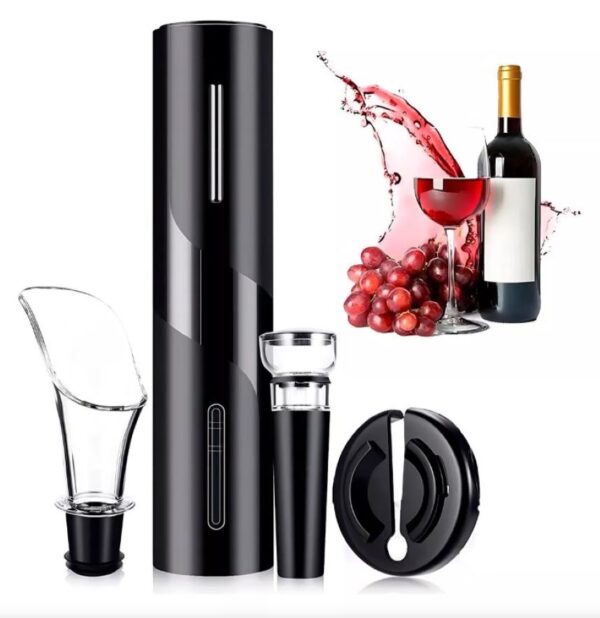 Sacacorcho Electrico Descorchador De Vinos Abridor A Pilas