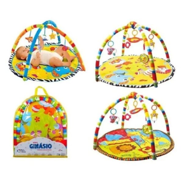 Gimnasio Tapete Para Bebe En Arco Con Estuche - Imagen 3