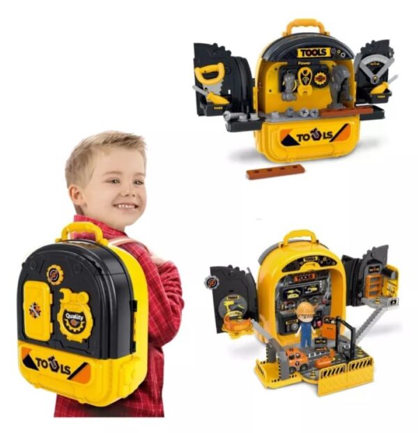 Maleta Juguete Herramientas Para Niños Mundo Miniatura