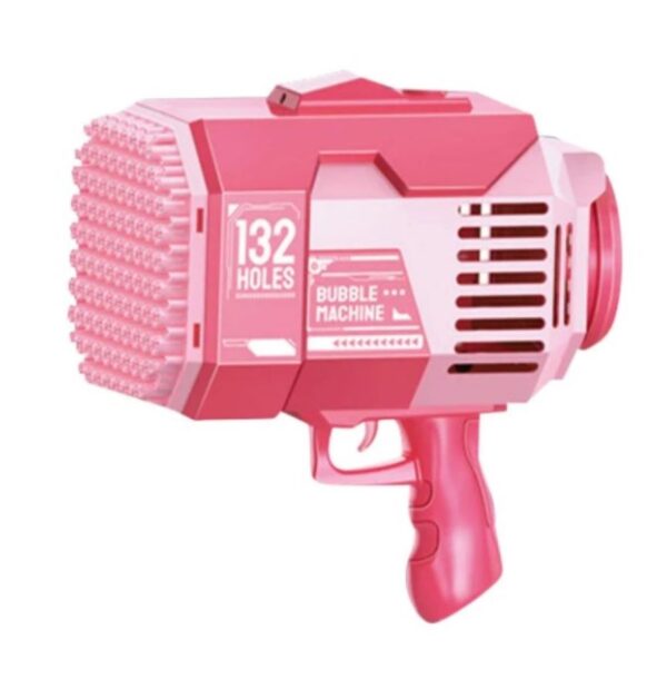 Pistola De Burbujas Recargable De 132 Agujeros Electrica - Imagen 2