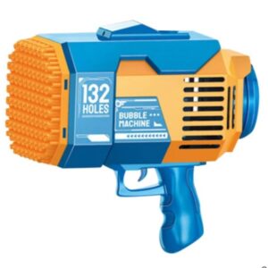 Pistola De Burbujas Recargable De 132 Agujeros Electrica