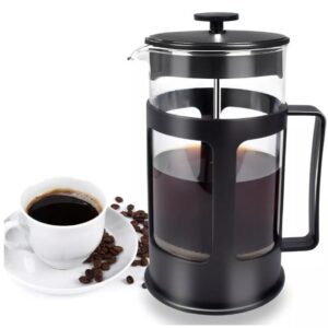 Cafetera Prensa Manual Francesa Vidrio Para Cafe 800 ML