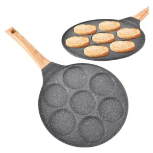 Sarten Antiadherente 7 Puestos Para Huevos Arepas Pancakes