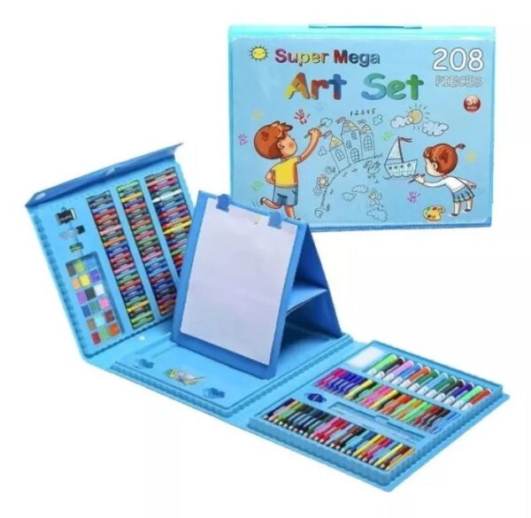 Set De Arte Maleta Para Niños 208 Piezas Creatividad Dibujo