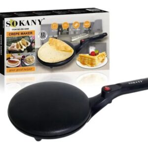 Maquina Eléctrica Crepera Para Hacer Crepes Sokany