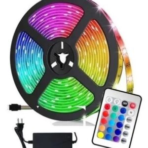 Cinta De Luz Led Rgb 5mts Con Control