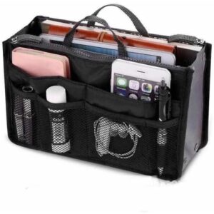 Organizador De Cartera Bolso Funcional Con Cierre Para Viaje