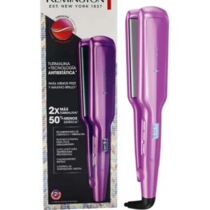 Plancha De Cabello Remington Con Turmalina Y Antiestatica