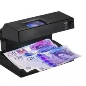 Maquina Detector Probador Revisar Billetes Dinero Luz Uv