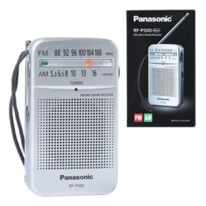 Radio Panasonic P50df Am/Fm Color Gris Batería