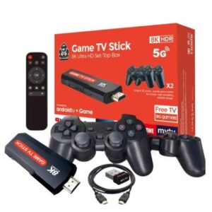 Consola Game Stick x2 + TV Box TV Q9-X2 Con Magis TV