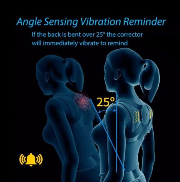 Corrector Postura Inteligente Corrector Espalda Vibratorio - Imagen 4