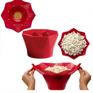 Crispetera Palomitas De Silicona Microhondas Plegable