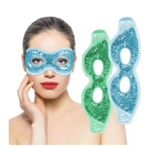 Mascarilla De Gel X 2 Para Ojos Compresa Fria Y Caliente