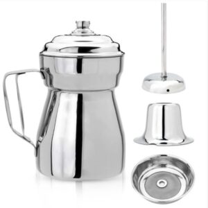 Olleta Chocolatera 2 Litros Acero Quirúrgico Accesorios