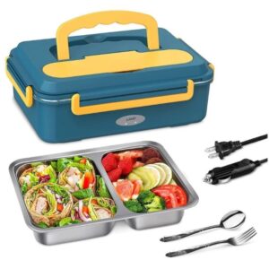 Lonchera Térmica Eléctrica Portátil Con Separadores