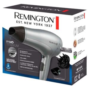 Secador Remington Pro Titanium Ceramic Iones Dos Boquillas