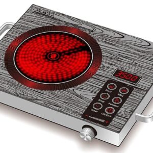 Estufa Electrica Vitroceramica Portatil Un Puesto Encimera