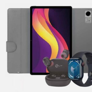 Tablet GOPAD GOLD Fly Audífonos Inalámbricos Y Reloj Inteligente