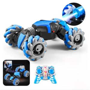 Carro Giro Acrobático A Control Remoto Con Humo