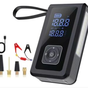 Arrancador Batería Inflador Portátil Recargable Para Autos