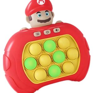 Juguete Pop It Mario Bros Luigi Electrico Luz Sonido Niños
