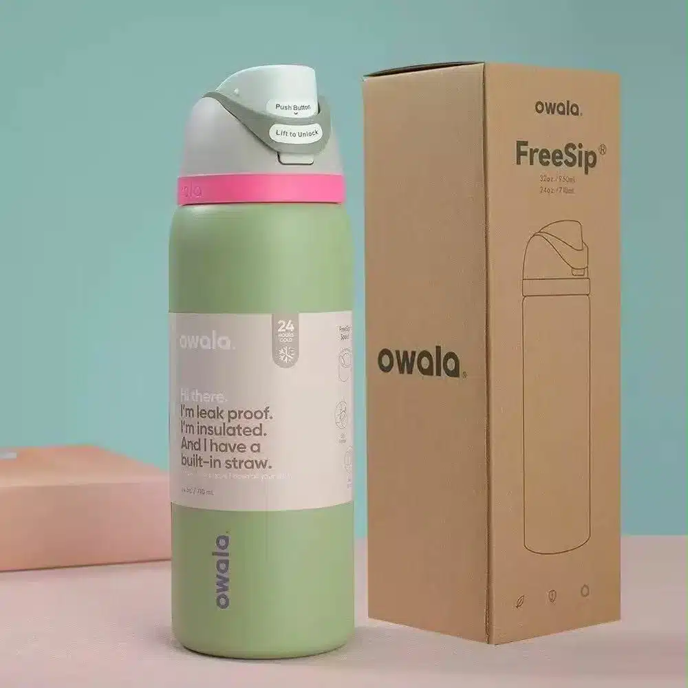 Termo Botella De Agua Deportiva De Doble Pared Owala - Imagen 8