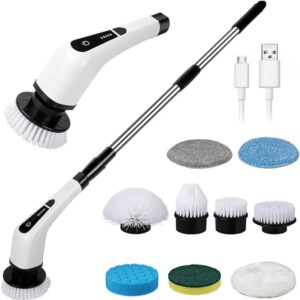 Cepillo Eléctrico Giratorio 9 en 1 Para Limpieza Potente