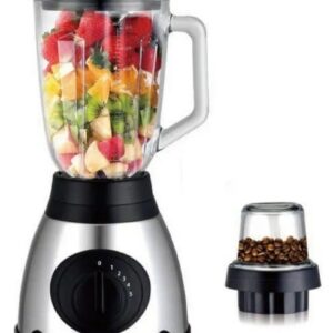 Licuadora 2 En 1 Con Vaso De Vidrio FLY LC-10