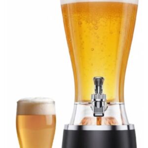 Torre Dispensador Jirafa Bebidas Cerveza 2,5 LT Con Parlante