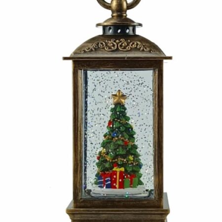Farol Navideño Diseño Arbol De Navidad Luz y Sonido