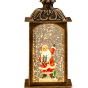 Farol Navideño Diseño Santa Clauss Luz y Sonido