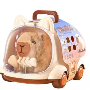 Juguete Peluche Capibara Interactivo Con Casita Y Accesorios