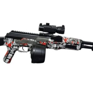 Rifle De Hidrogel Juguete AK-47 Lanzador Gel Punto De Mira