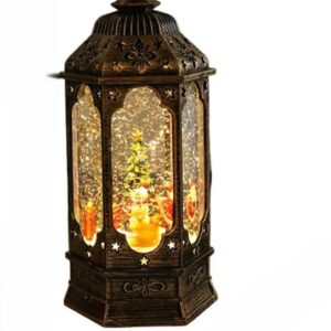 Lampara Farol Navideño Carrusel Diseños Navideños Luces Y Sonido