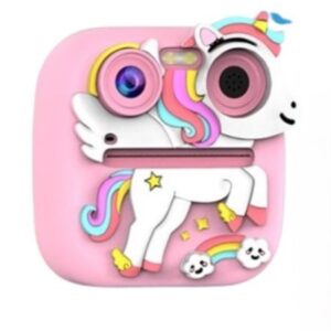 Cámara Instantánea Niños Fotografía Y Video Sonido Unicornio