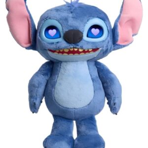 Peluche Interactivo Stitch Sonidos Y Ojos Divertidos