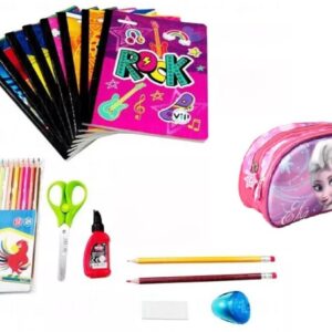 Lista De Utiles Kit Escolar Para Niñas X 20 Piezas