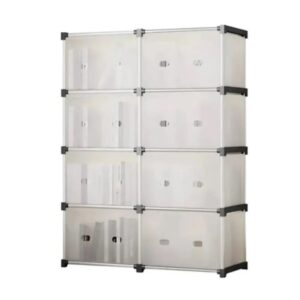 Organizador Multiusos 4 Niveles 8 Gabinetes Con Tapa