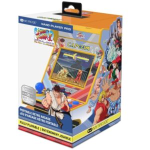 Consola Retro My Arcade Super Street Fighter II Nano Player Pro 2 En 1
