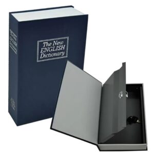 Caja Fuerte Con Llave Forma Libro Diccionario