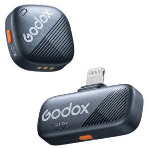 Micrófono Godox Inalámbrico Cube- SC Conector USB-C Para Dispositivos Móviles