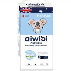 Pañales Aiwibi Premium Bebes Etapa 1 X 104 Unidades