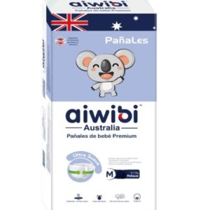 Pañales Aiwibi Premium Bebes Etapa 2 X 104 Unidades