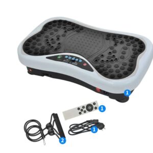 Plataforma Vibratoria Fitness Con Lazos Elásticos