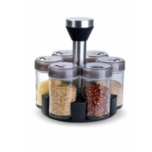 Condimentero Organizador De Especias X 6 Con Base Giratoria