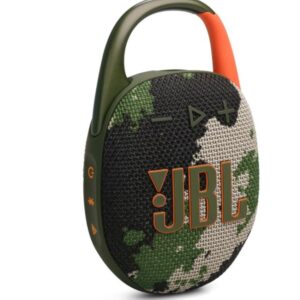 Parlante JBL Clip 5 Portátil con Bluetooth Waterproof Camuflado