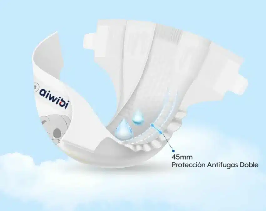 Pañales Aiwibi Premium Bebes Recien Nacidos Talla 0 X 110 Unidades - Imagen 7