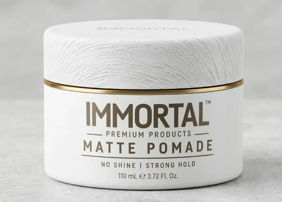 Cera Immortal Premium Productos Matte Pomade - Imagen 4